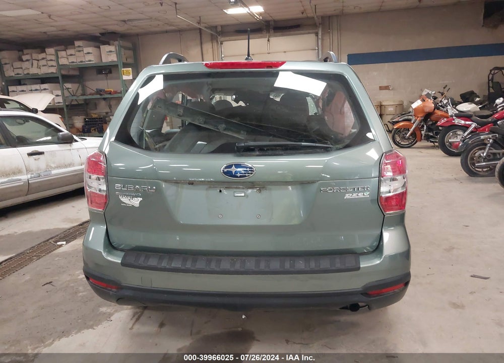 2015 SUBARU FORESTER 2.5I VIN: JF2SJABC6FH502204