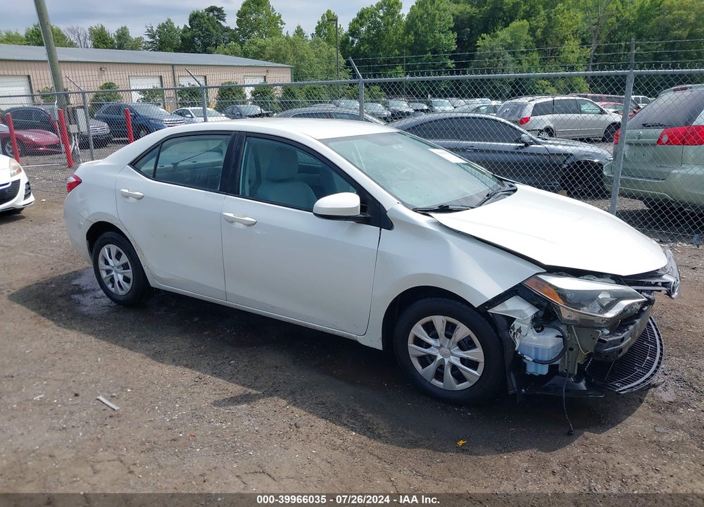 2015 TOYOTA COROLLA LE ECO VIN: 5YFBPRHEXFP336228