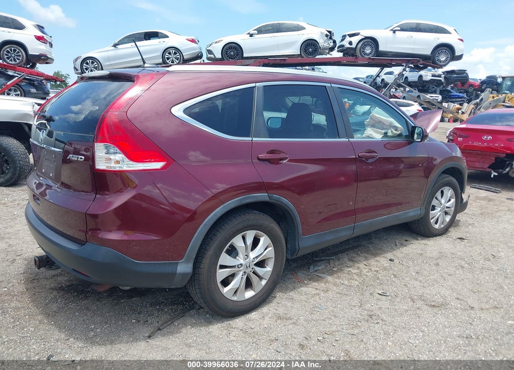 2012 HONDA CR-V EX-L VIN: 5J6RM4H7XCL041866
