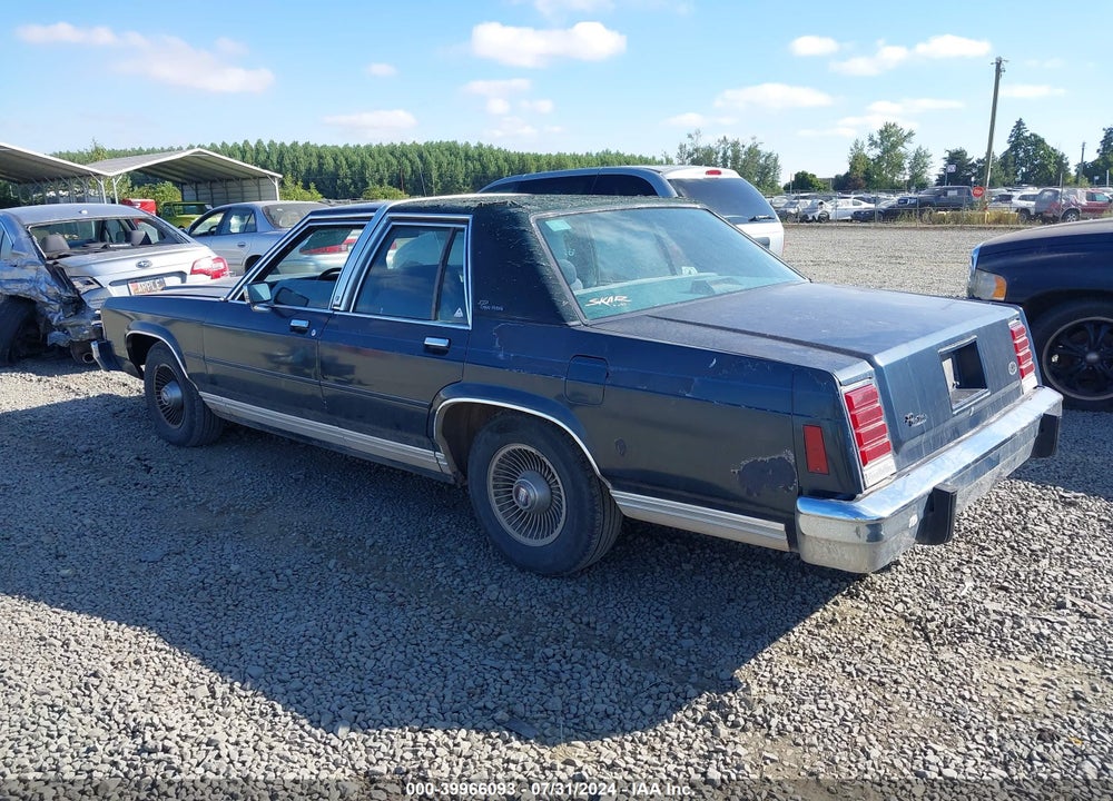 1987 FORD CROWN VICTORIA VIN: 2FABP73F1HX220232