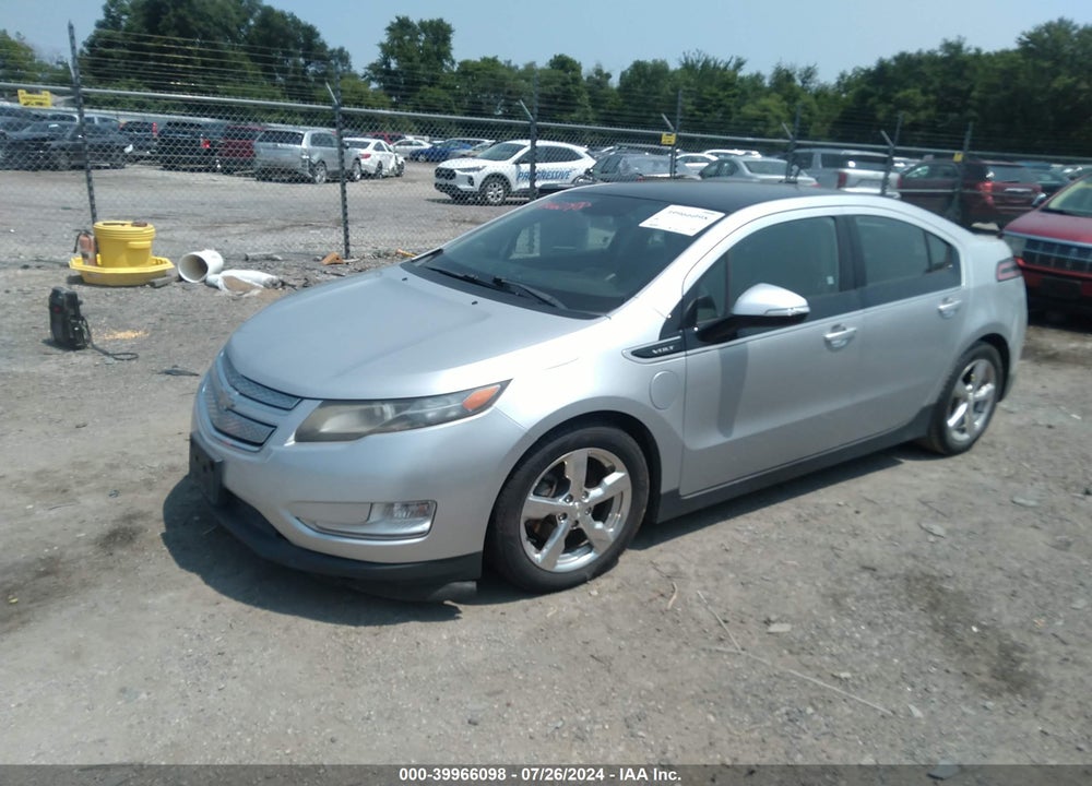 2011 CHEVROLET VOLT VIN: 1G1RD6E43BU102200