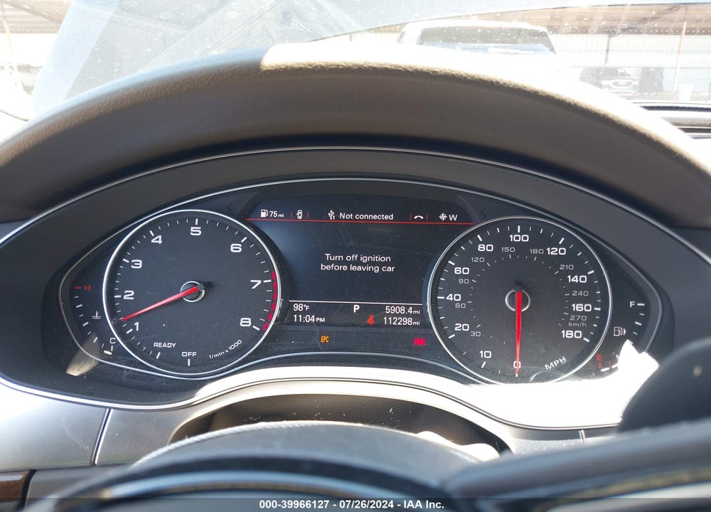 2016 AUDI A6 2.0T PREMIUM PLUS VIN: WAUGFAFC2GN176577