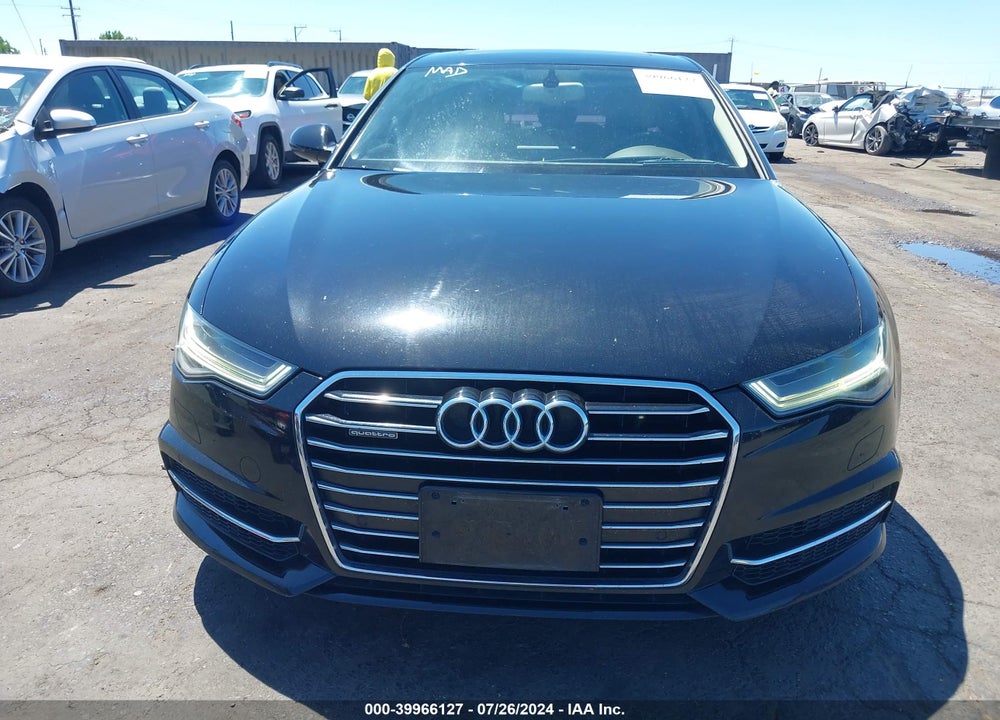 2016 AUDI A6 2.0T PREMIUM PLUS VIN: WAUGFAFC2GN176577