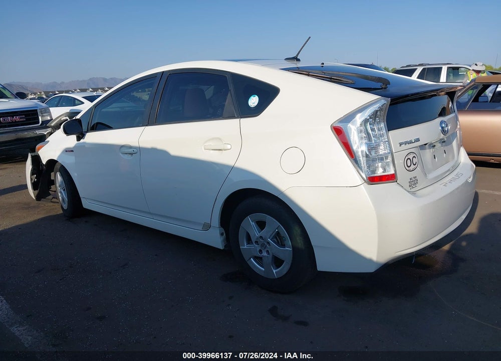 2010 TOYOTA PRIUS III VIN: JTDKN3DUXA0189752