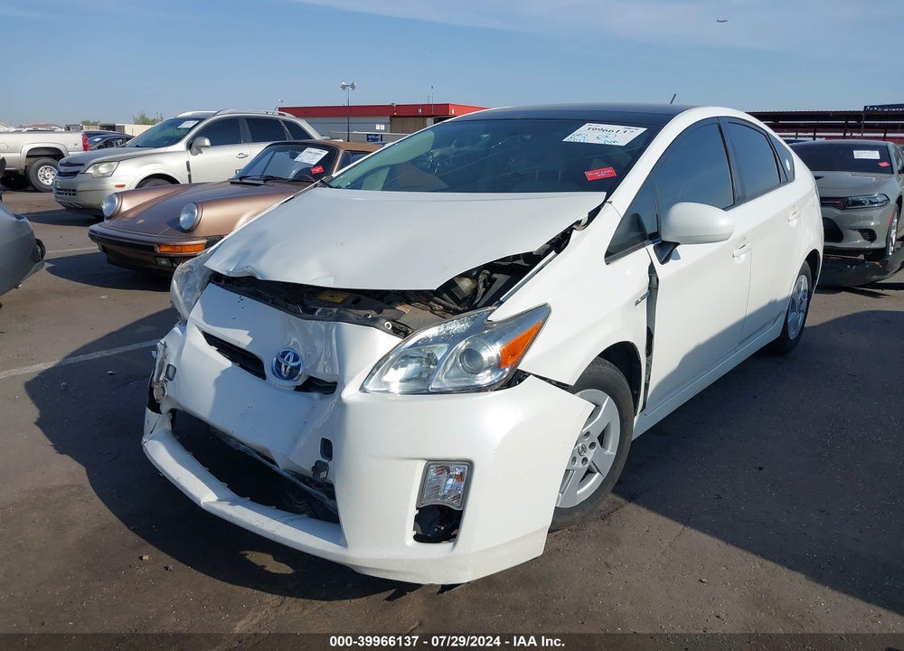 2010 TOYOTA PRIUS III VIN: JTDKN3DUXA0189752