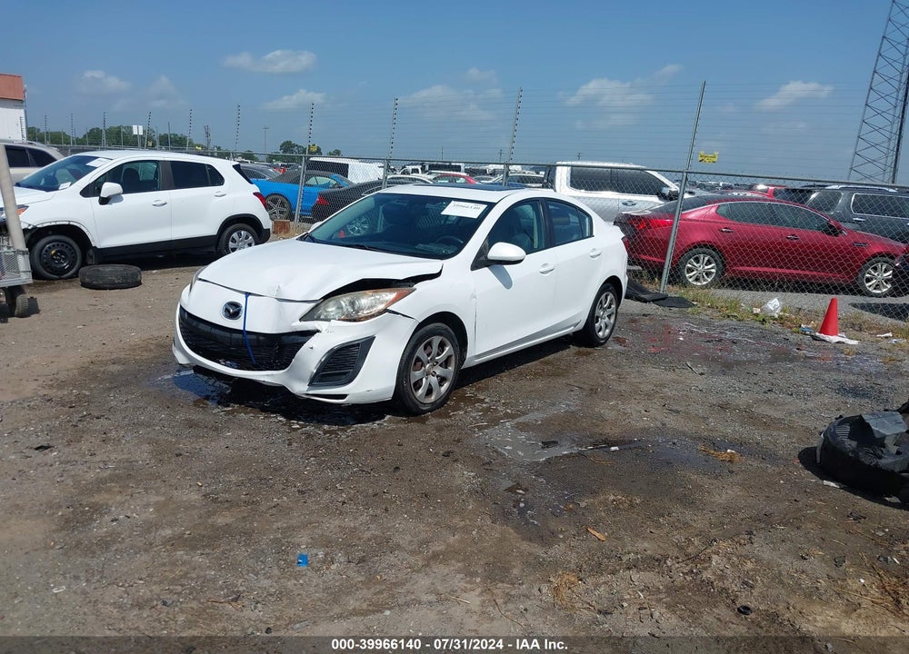 2010 MAZDA 3 I SPORT VIN: JM1BL1SF4A1244396