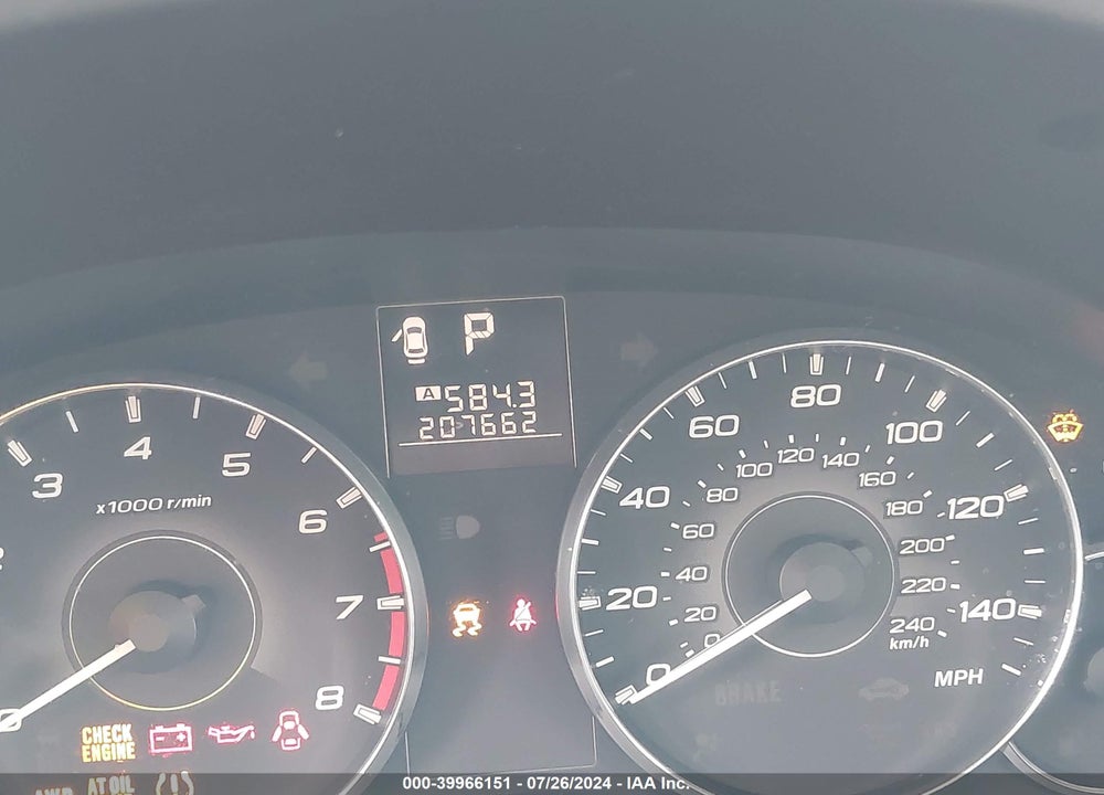 2011 SUBARU OUTBACK 2.5I LIMITED VIN: 4S4BRCKC0B3338986