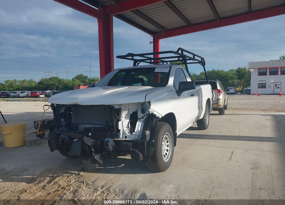 2022 CHEVROLET SILVERADO 1500 LTD 2WD REGULAR CAB LONG BED WT VIN: 3GCNWAEK5NG218149