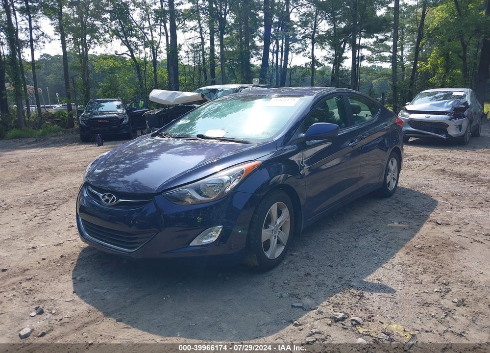 2013 HYUNDAI ELANTRA GLS VIN: 5NPDH4AE8DH361741