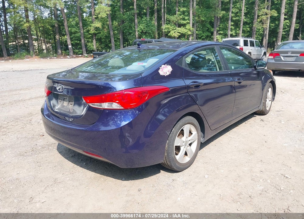2013 HYUNDAI ELANTRA GLS VIN: 5NPDH4AE8DH361741