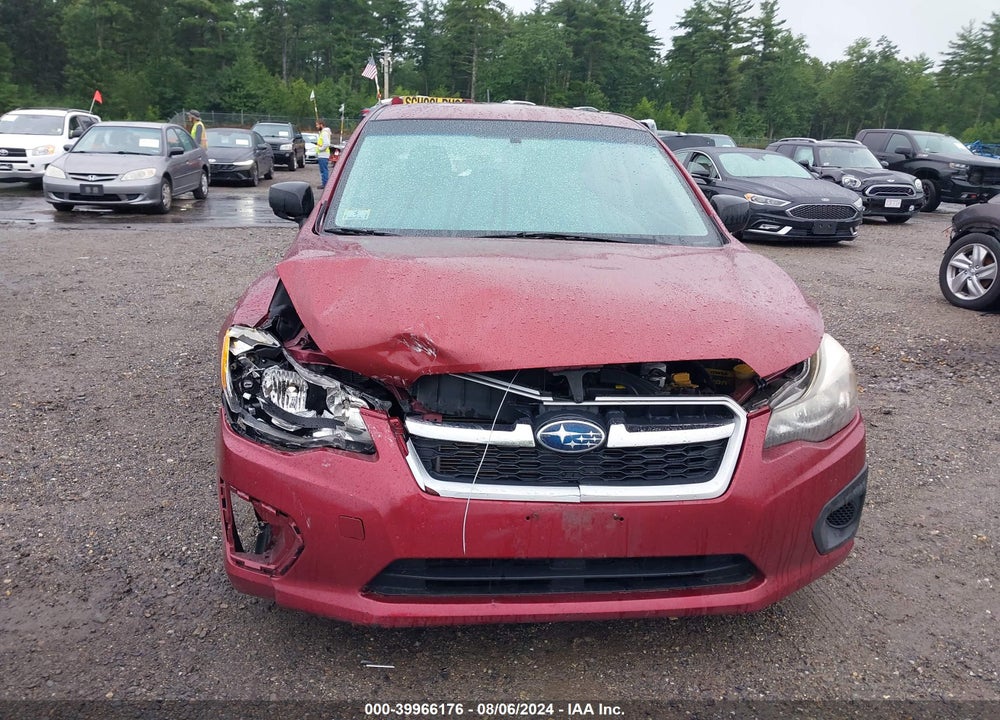 2013 SUBARU IMPREZA 2.0I VIN: JF1GJAA64DH030832