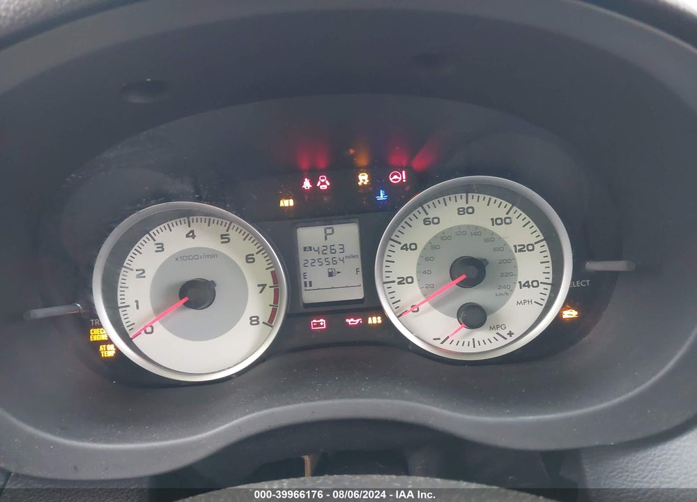 2013 SUBARU IMPREZA 2.0I VIN: JF1GJAA64DH030832