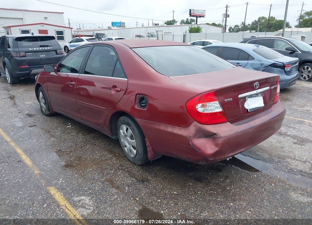 2003 TOYOTA CAMRY LE VIN: 4T1BE32K03U177375