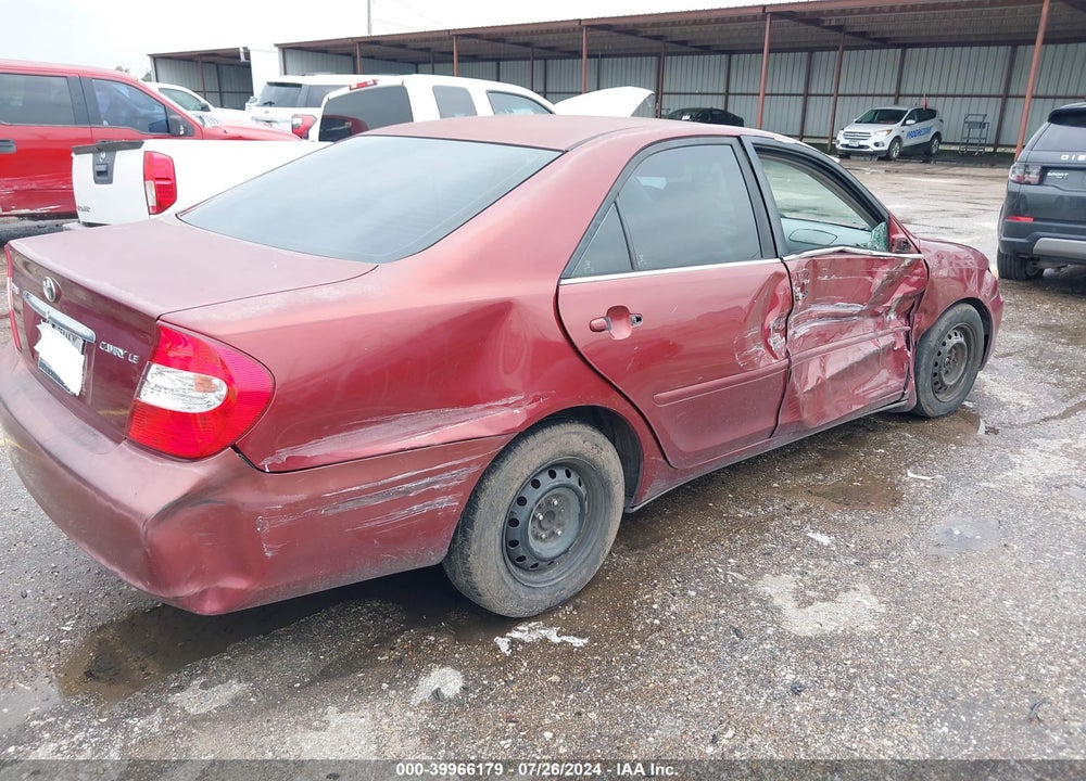 2003 TOYOTA CAMRY LE VIN: 4T1BE32K03U177375