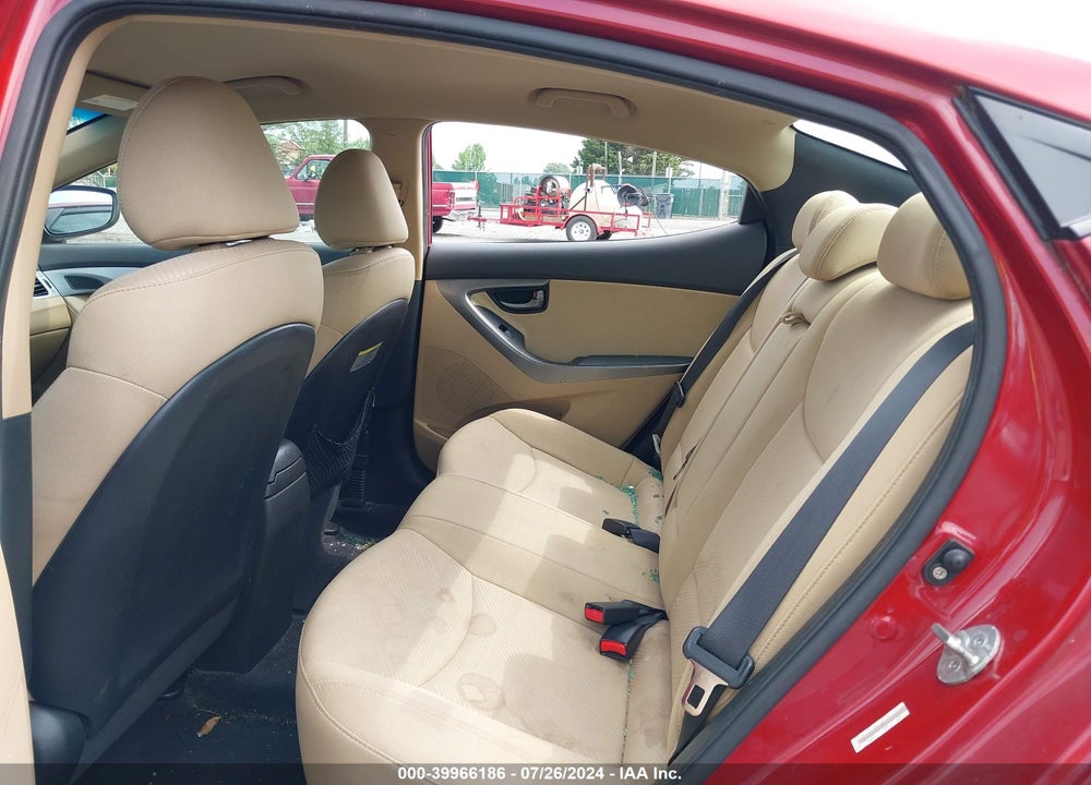 2012 HYUNDAI ELANTRA GLS (ULSAN PLANT) VIN: KMHDH4AE9CU447432
