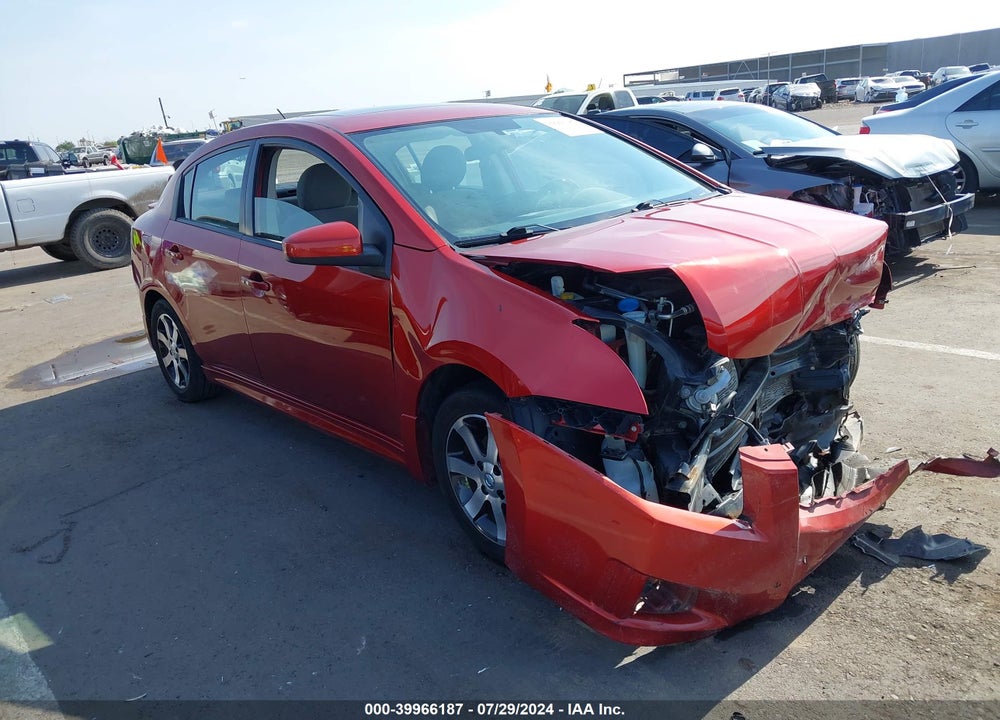 2011 NISSAN SENTRA 2.0SR VIN: 3N1AB6APXBL729130