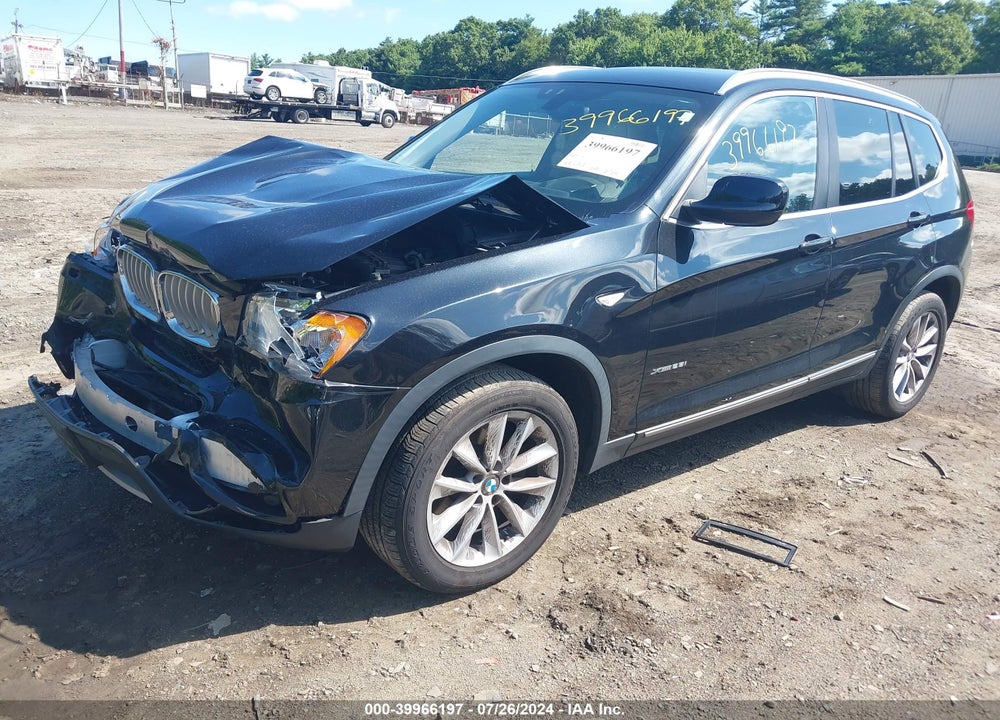 2014 BMW X3 XDRIVE28I VIN: 5UXWX9C53E0D36459