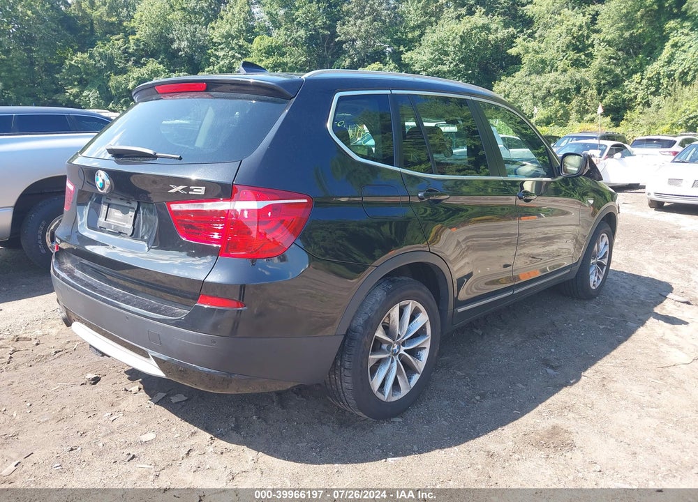 2014 BMW X3 XDRIVE28I VIN: 5UXWX9C53E0D36459