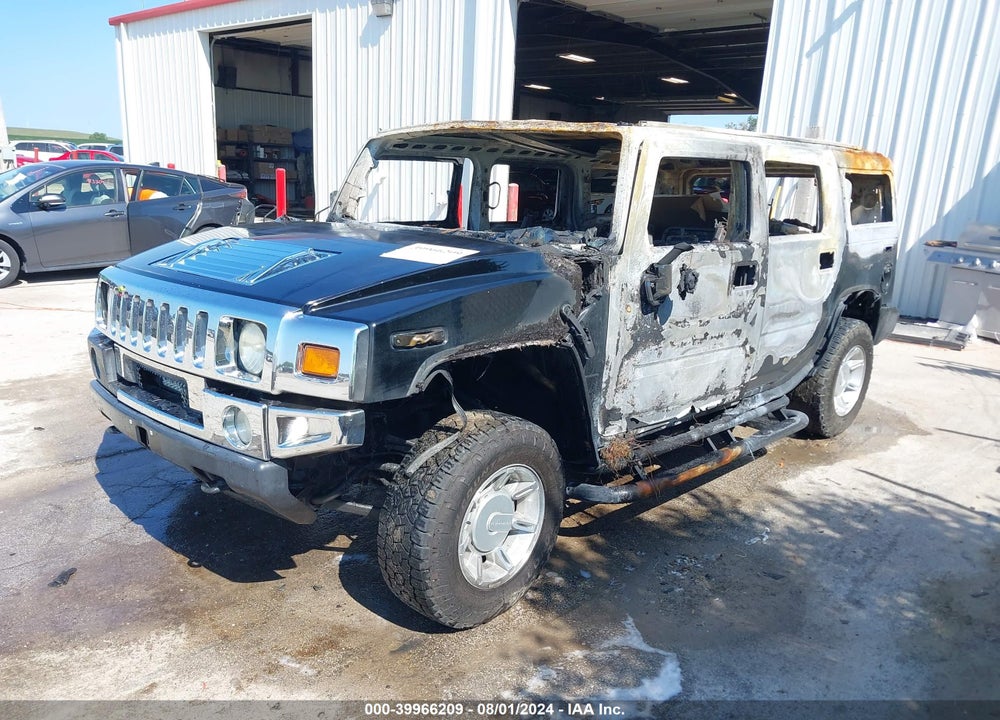 2003 HUMMER H2 VIN: 5GRGN23U63H129018