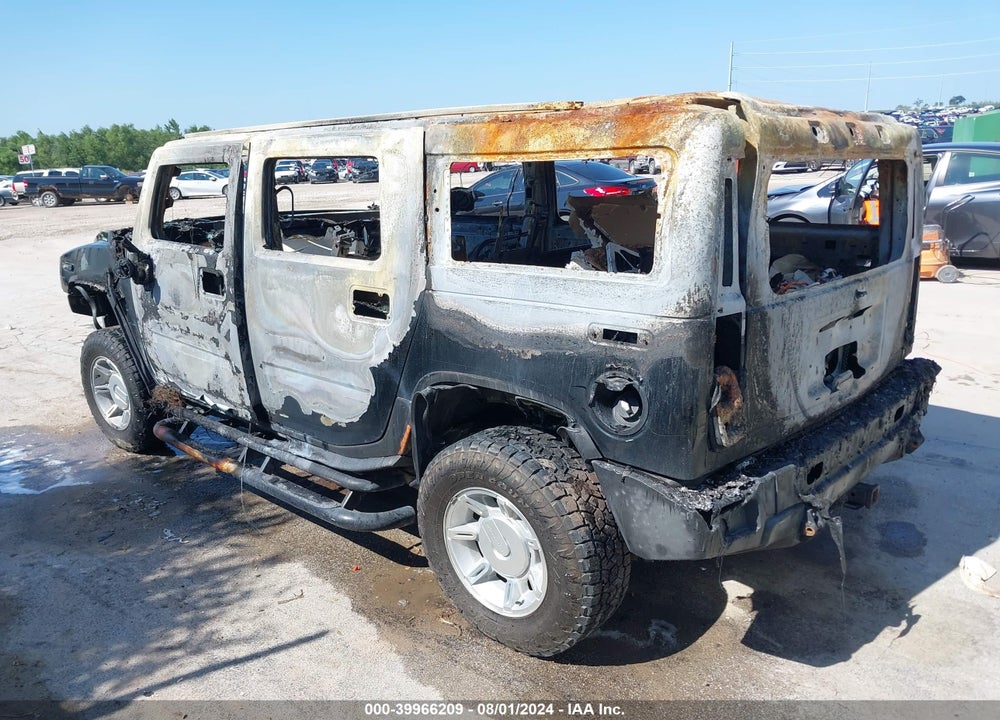 2003 HUMMER H2 VIN: 5GRGN23U63H129018