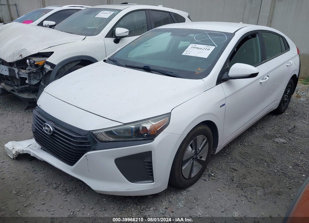 2019 HYUNDAI IONIQ HYBRID BLUE VIN: KMHC65LC8KU171438