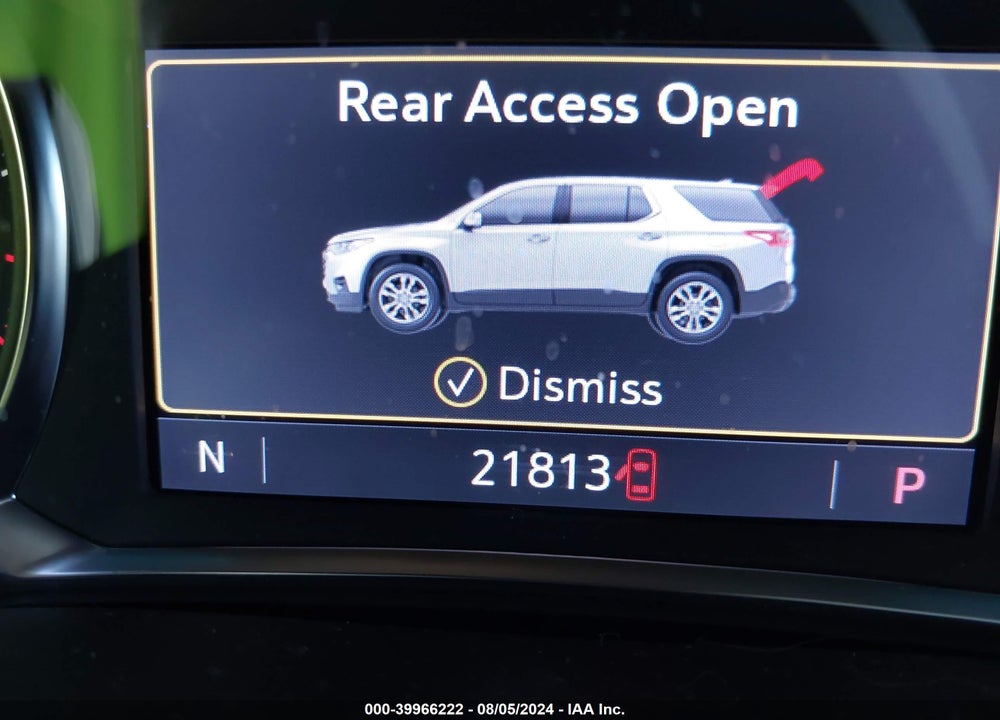 2022 CHEVROLET TRAVERSE VIN: 1GNEVGKW1NJ188439