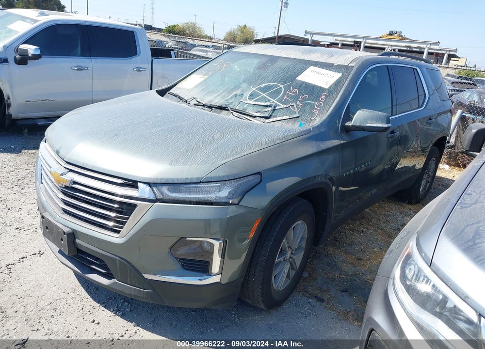2022 CHEVROLET TRAVERSE VIN: 1GNEVGKW1NJ188439