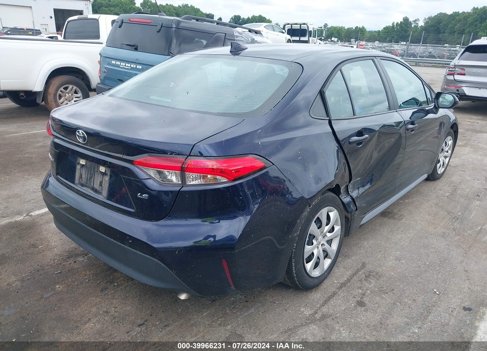 2023 TOYOTA COROLLA LE VIN: 5YFB4MDE4PP064052
