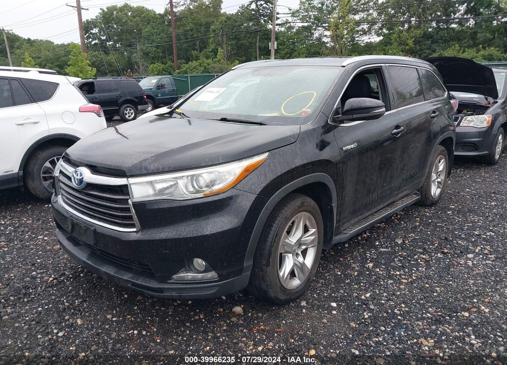 2015 TOYOTA HIGHLANDER HYBRID LIMITED VIN: 5TDDCRFH9FS009229