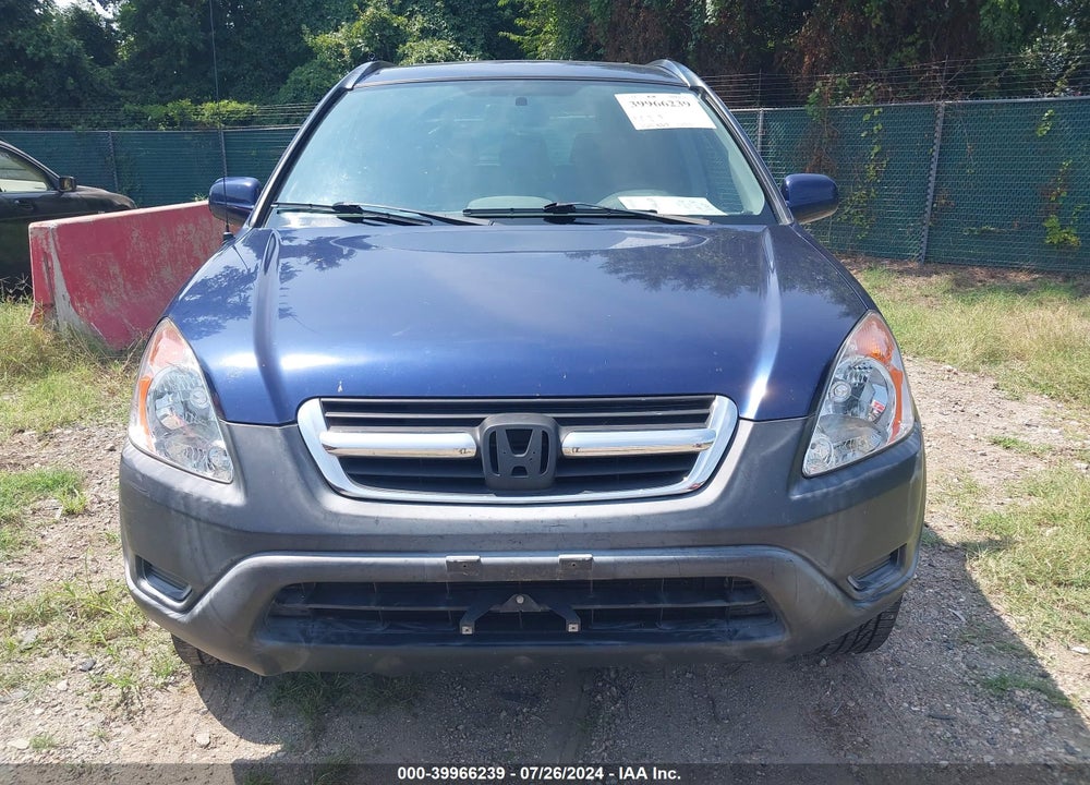 2002 HONDA CR-V EX VIN: JHLRD78802C079429