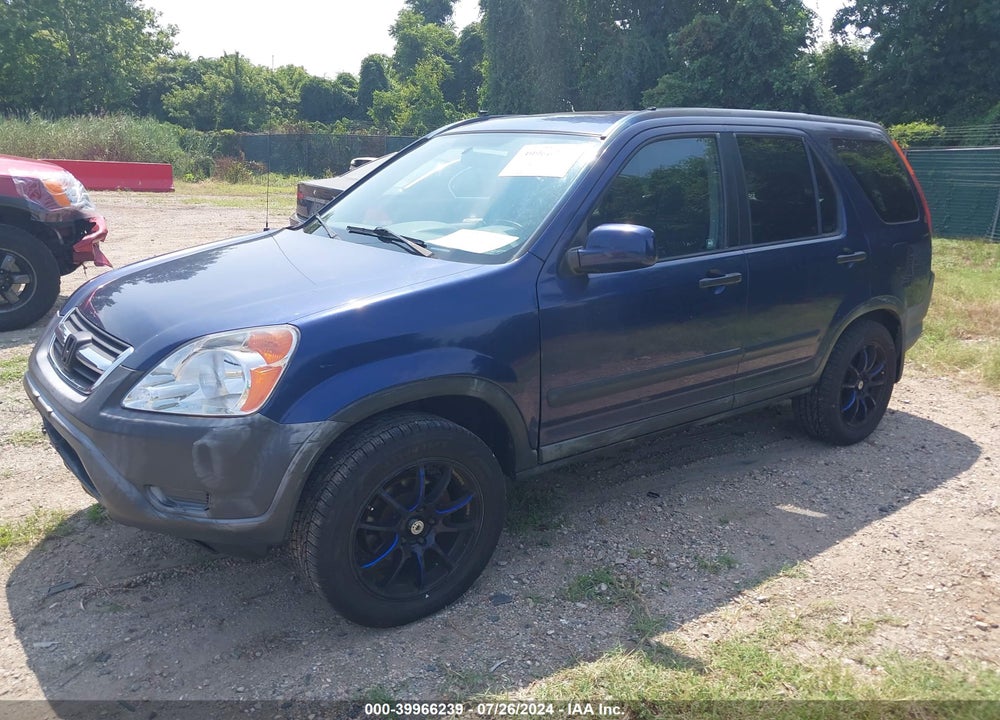 2002 HONDA CR-V EX VIN: JHLRD78802C079429