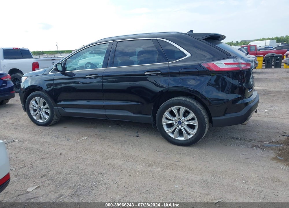 2020 FORD EDGE TITANIUM VIN: 2FMPK4K99LBA37168