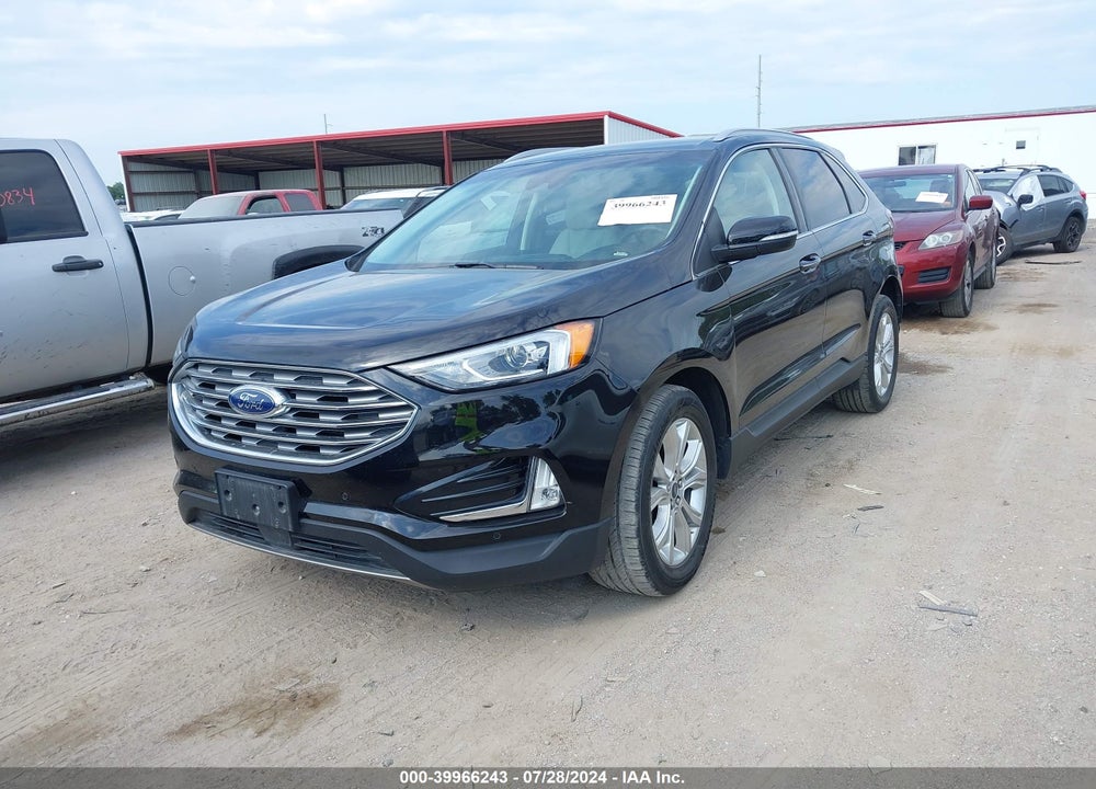 2020 FORD EDGE TITANIUM VIN: 2FMPK4K99LBA37168