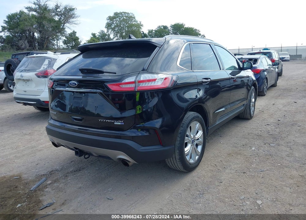 2020 FORD EDGE TITANIUM VIN: 2FMPK4K99LBA37168