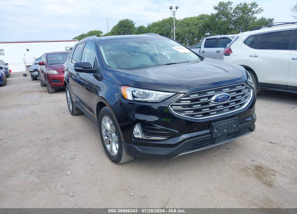 2020 FORD EDGE TITANIUM VIN: 2FMPK4K99LBA37168