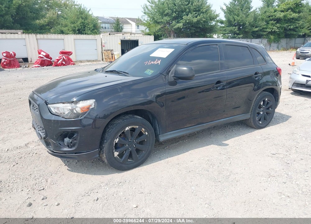 2015 MITSUBISHI OUTLANDER SPORT ES VIN: 4A4AP3AU4FE023174