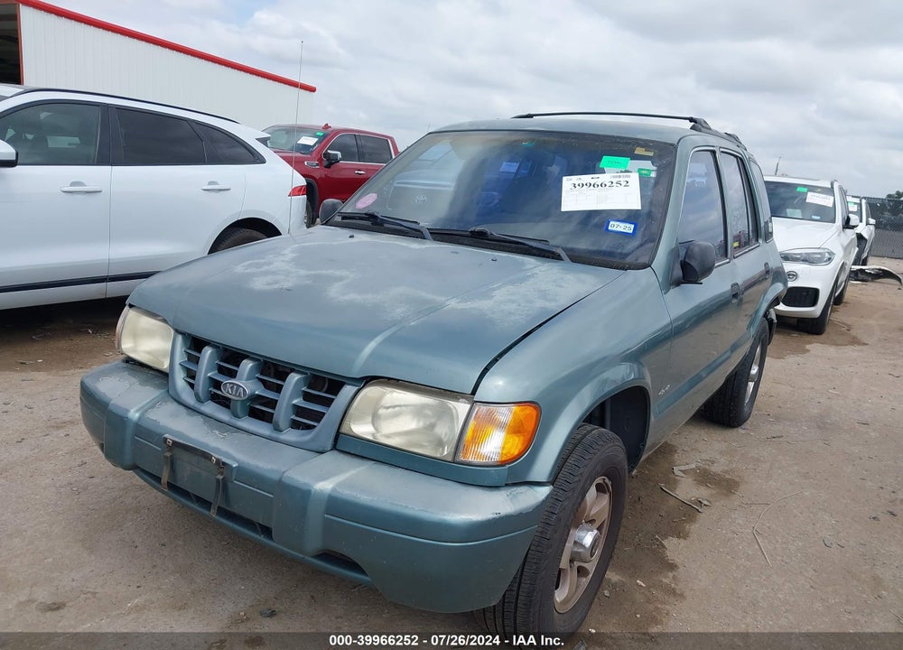 2001 KIA SPORTAGE EX/LIMITED VIN: KNDJA723615692190