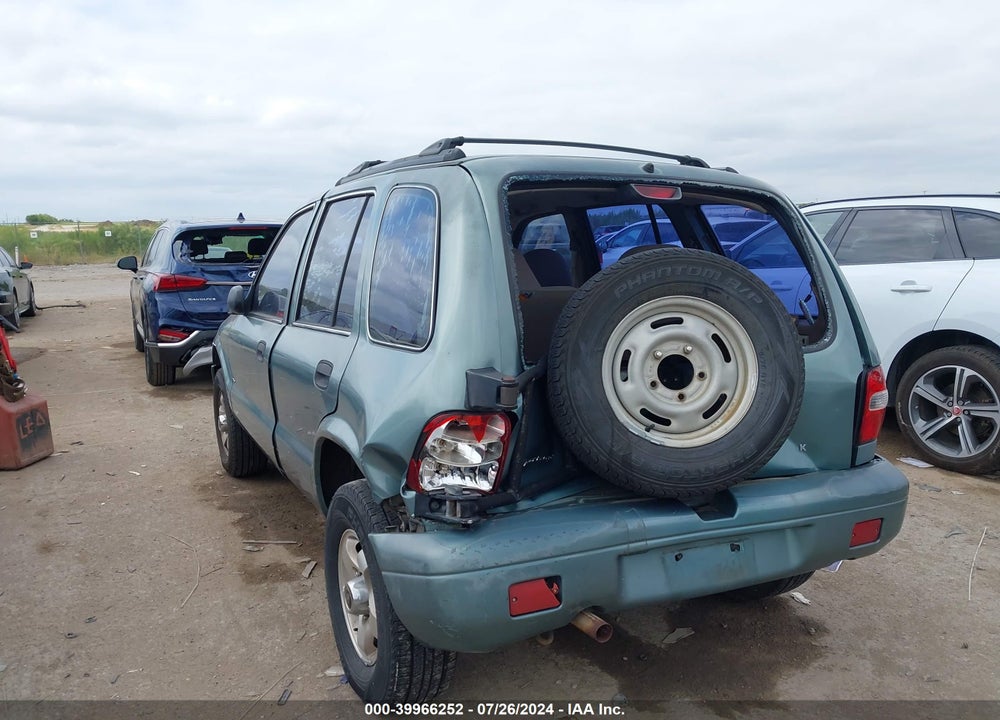 2001 KIA SPORTAGE EX/LIMITED VIN: KNDJA723615692190