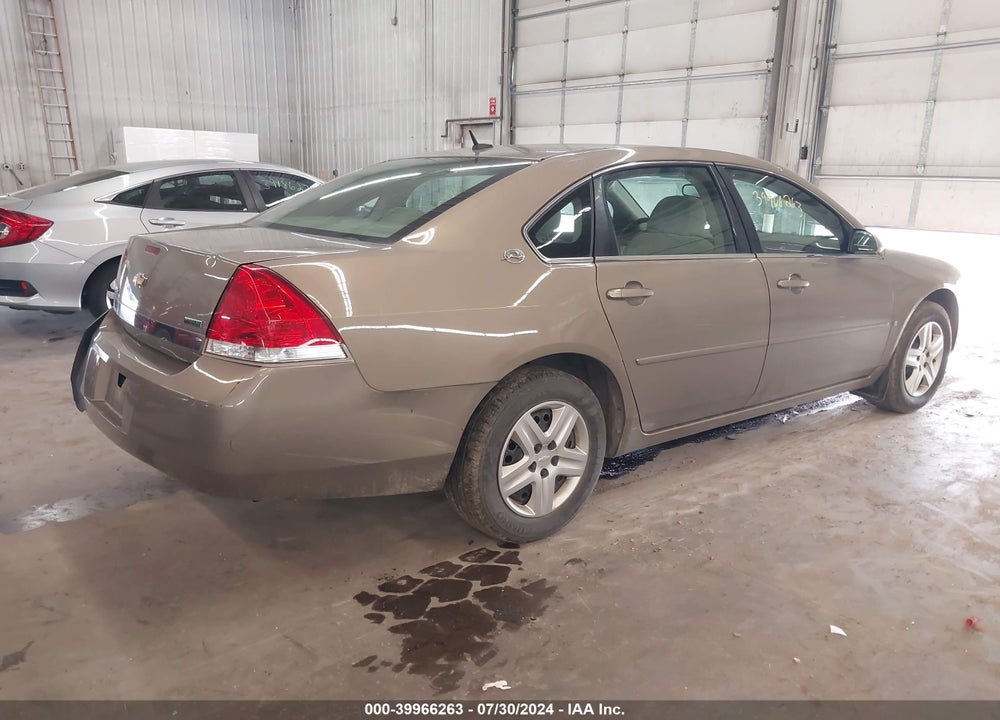 2007 CHEVROLET IMPALA LS VIN: 2G1WB58K979235495