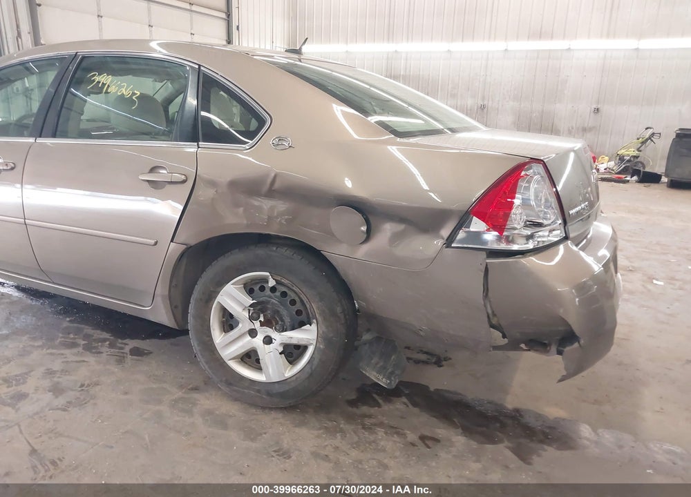 2007 CHEVROLET IMPALA LS VIN: 2G1WB58K979235495