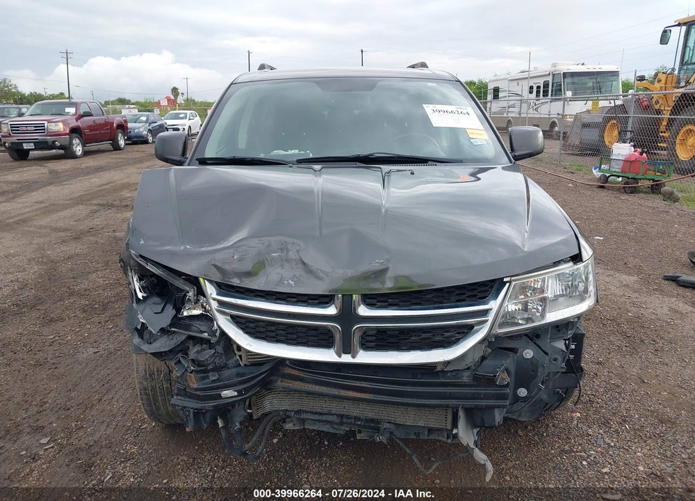 2016 DODGE JOURNEY SXT VIN: 3C4PDCBGXGT206390