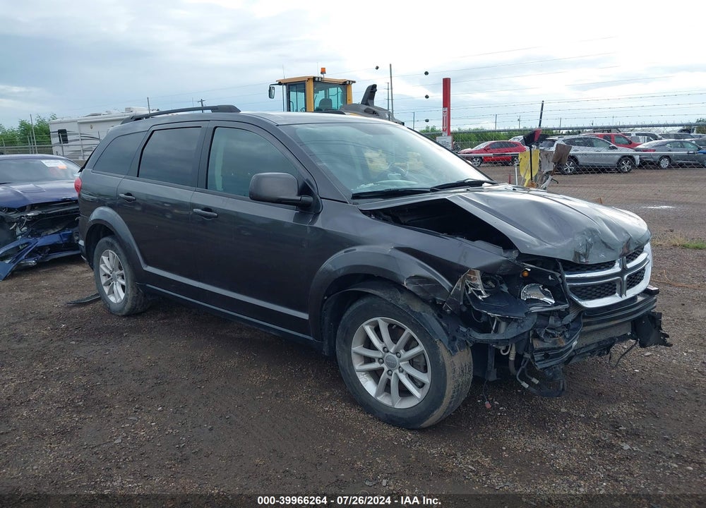 2016 DODGE JOURNEY SXT VIN: 3C4PDCBGXGT206390