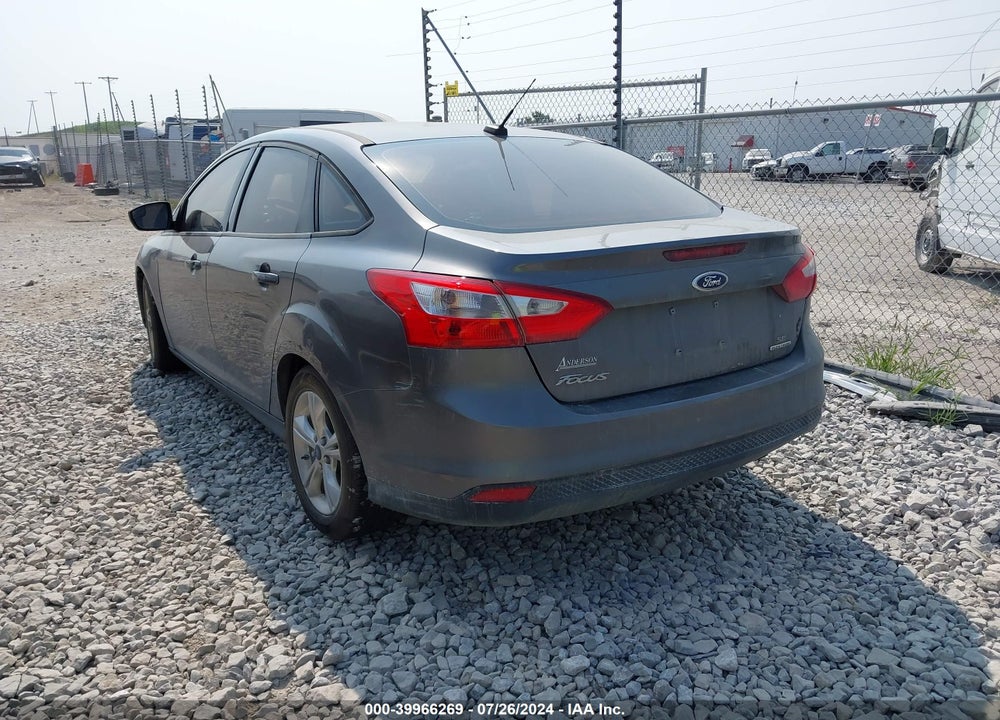 2014 FORD FOCUS SE VIN: 1FADP3F20EL390648