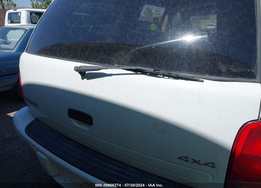 2000 DODGE DURANGO VIN: 1C4HS28ZXYF199009