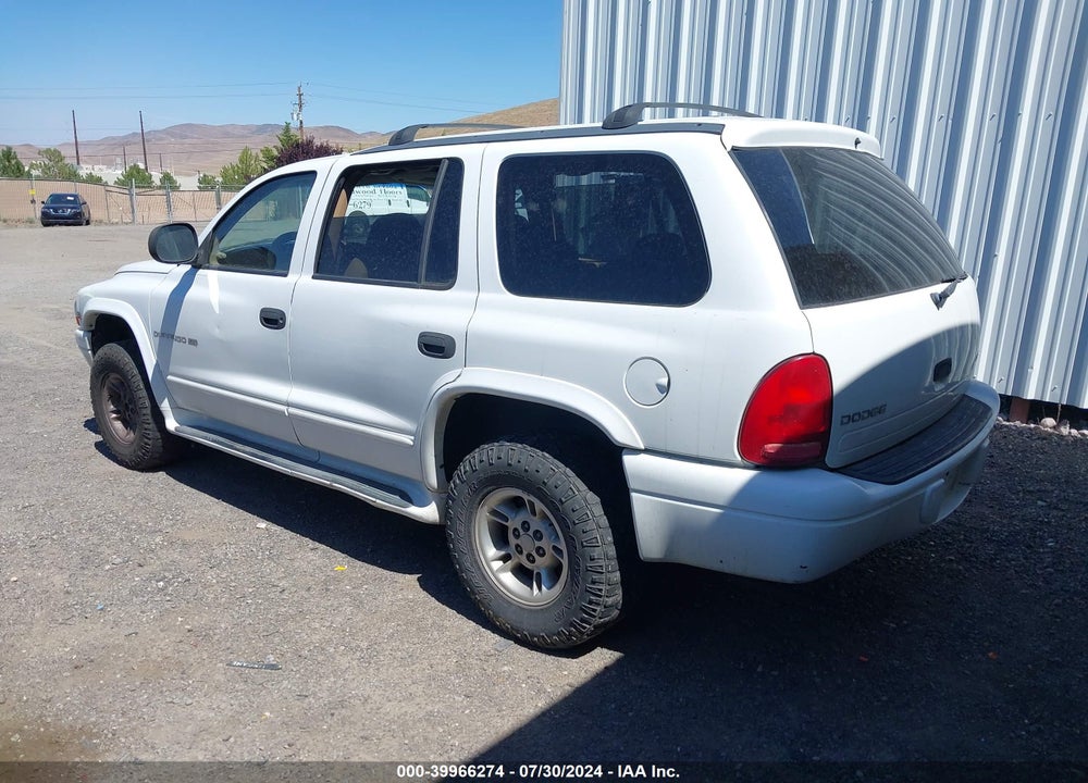 2000 DODGE DURANGO VIN: 1C4HS28ZXYF199009