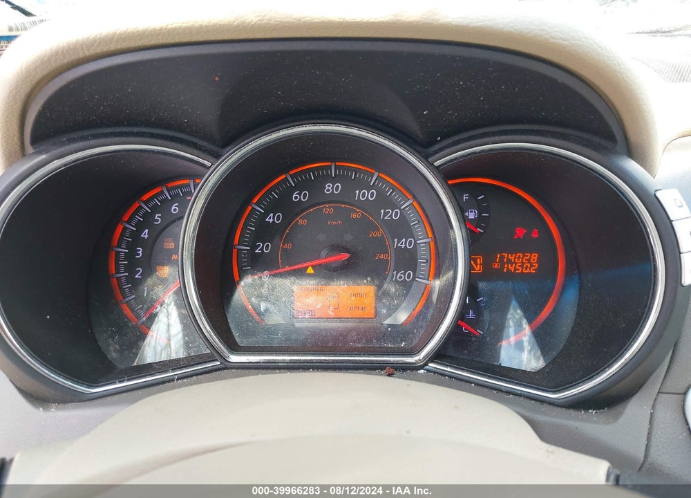 2010 NISSAN MURANO SL VIN: JN8AZ1MW6AW109371