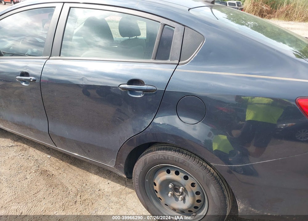 2013 KIA RIO EX VIN: KNADN4A3XD6186617