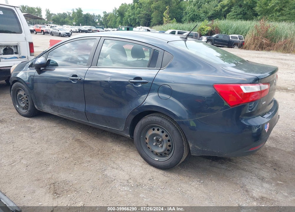 2013 KIA RIO EX VIN: KNADN4A3XD6186617