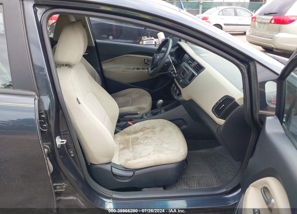 2013 KIA RIO EX VIN: KNADN4A3XD6186617