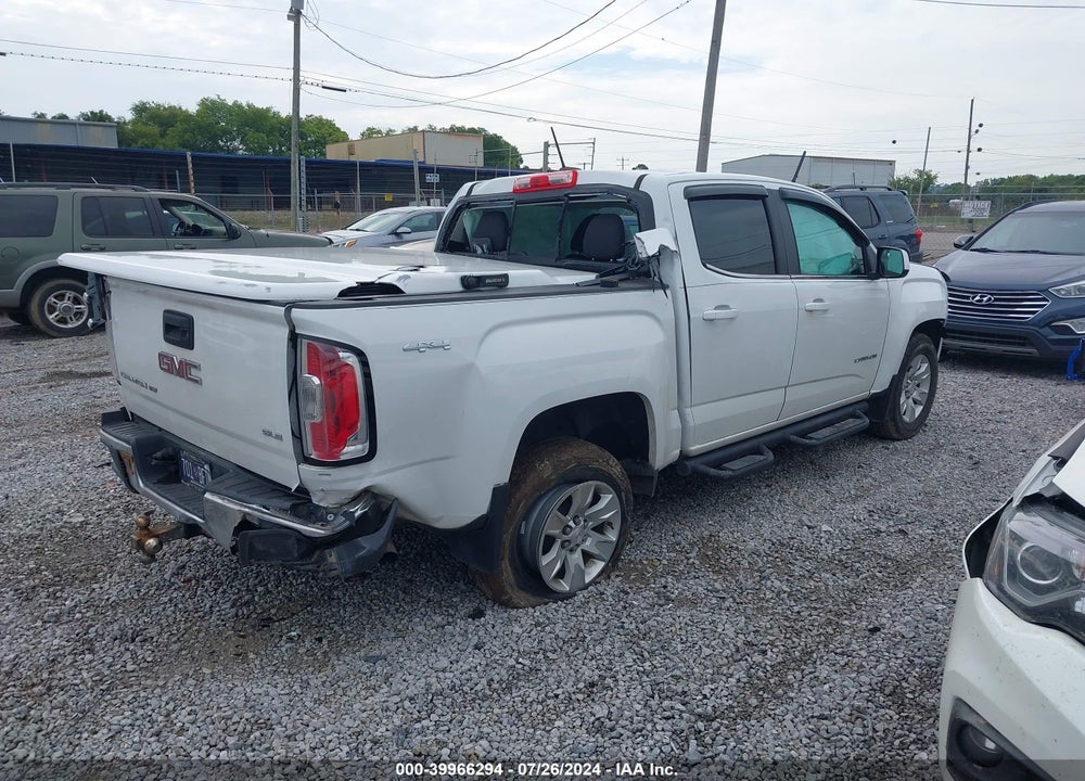 2018 GMC CANYON SLE VIN: 1GTG6CEN1J1279666